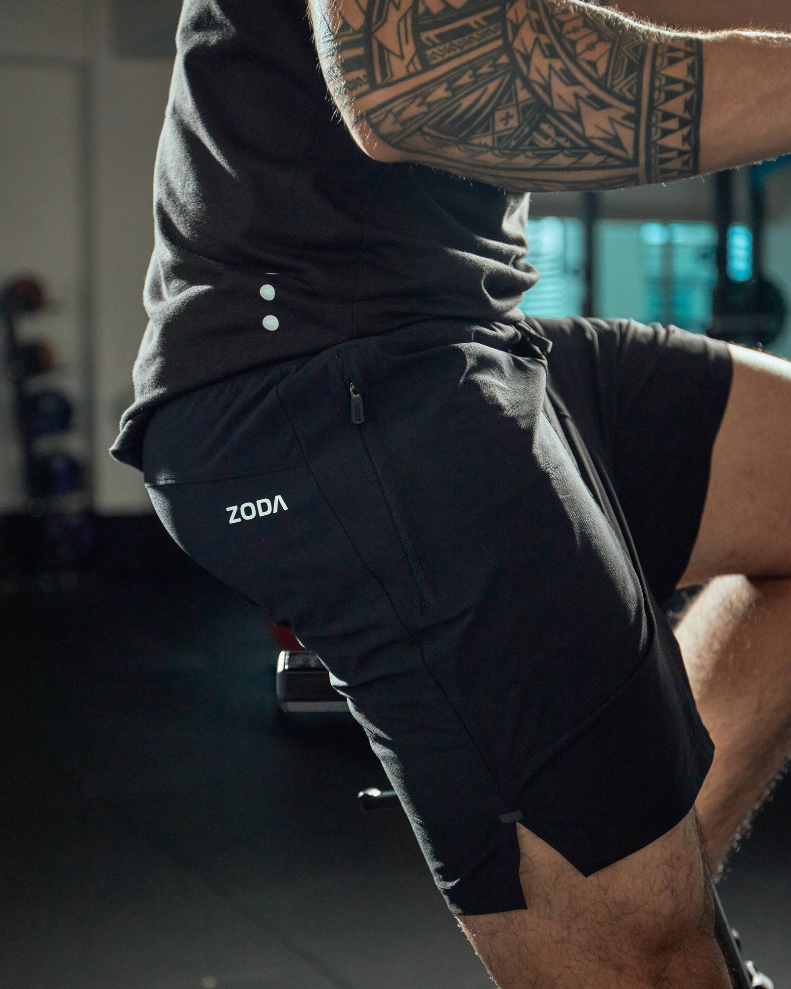 Zoda Black Shorts 01