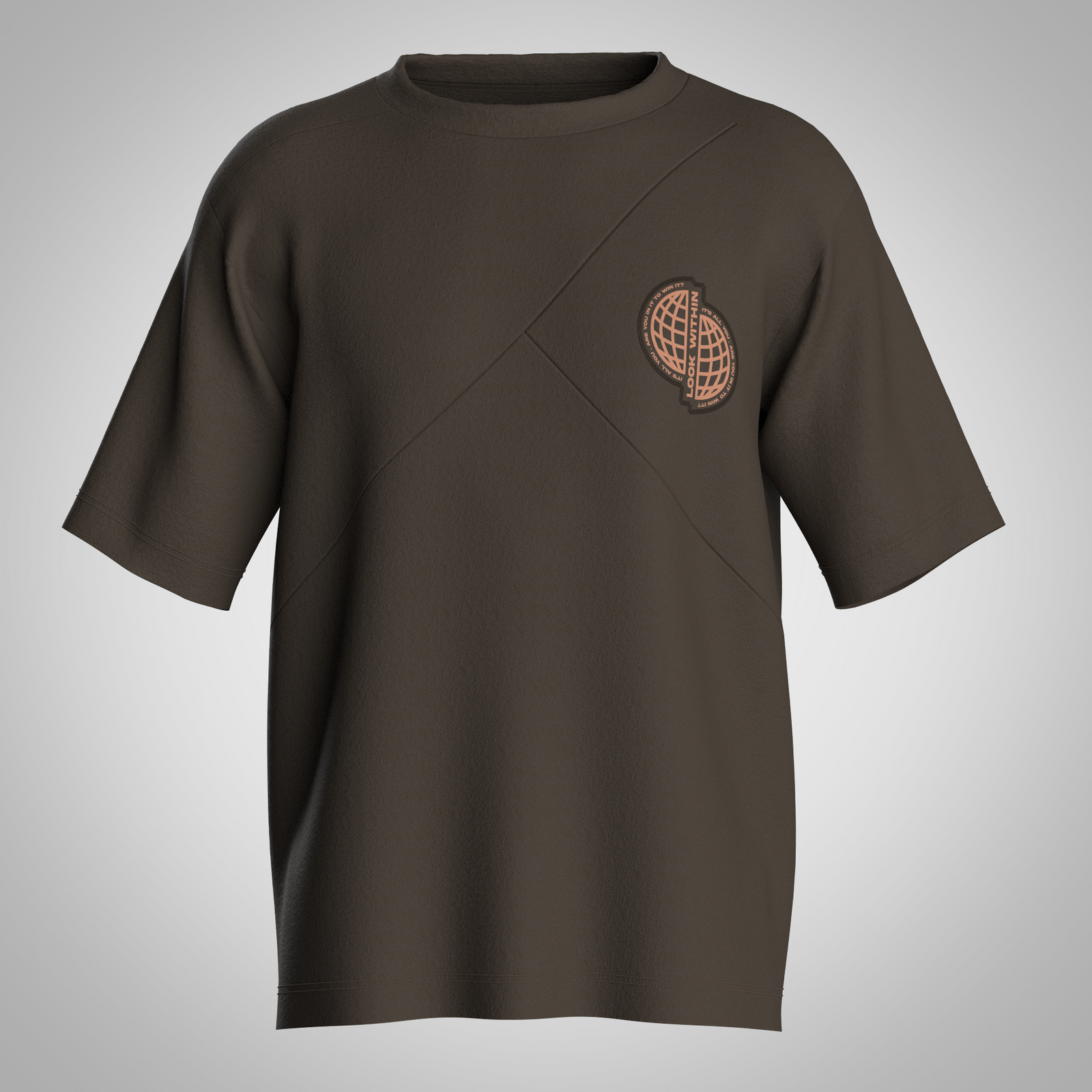 Unisex Oversized Tee with Carbon Capture