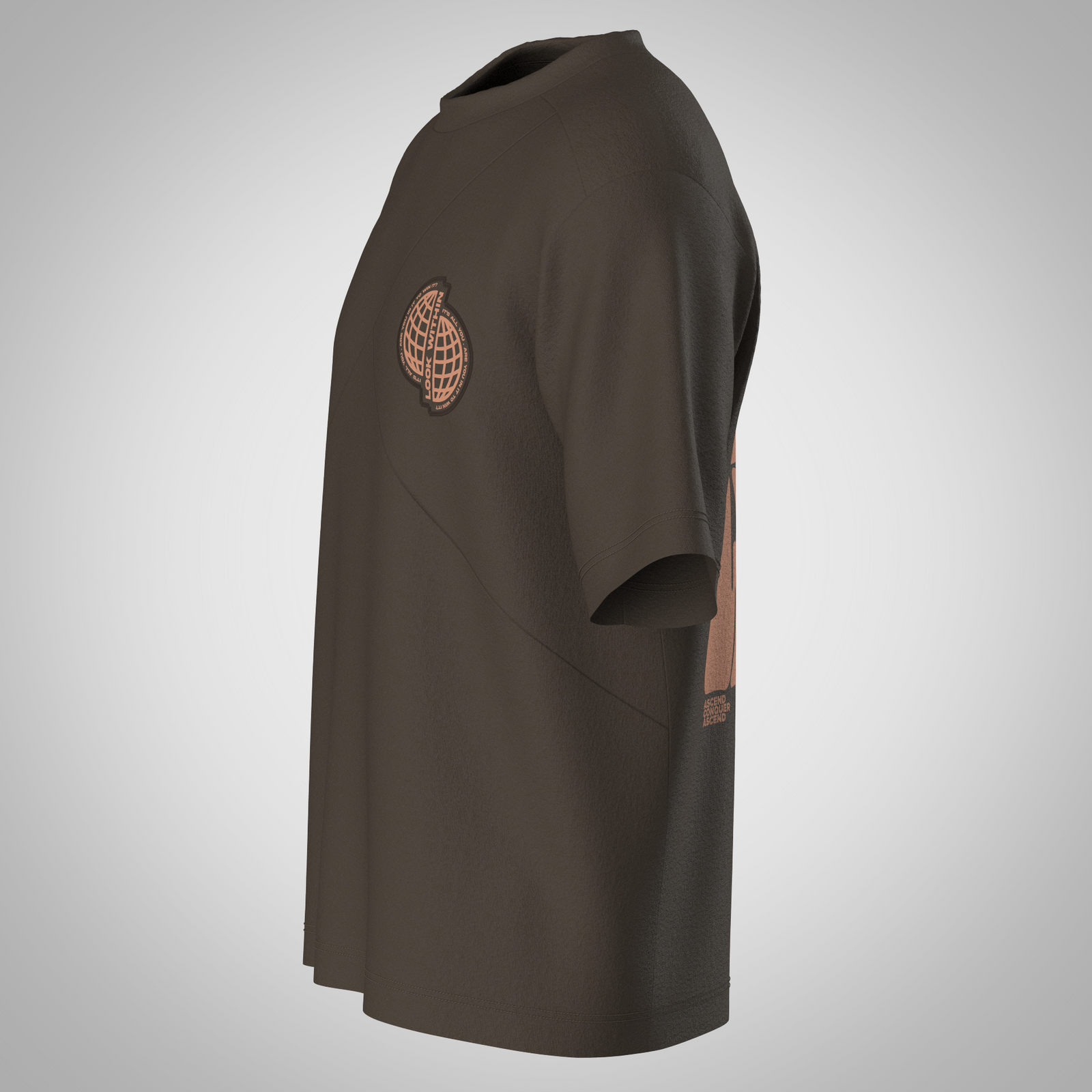 Unisex Oversized Tee with Carbon Capture