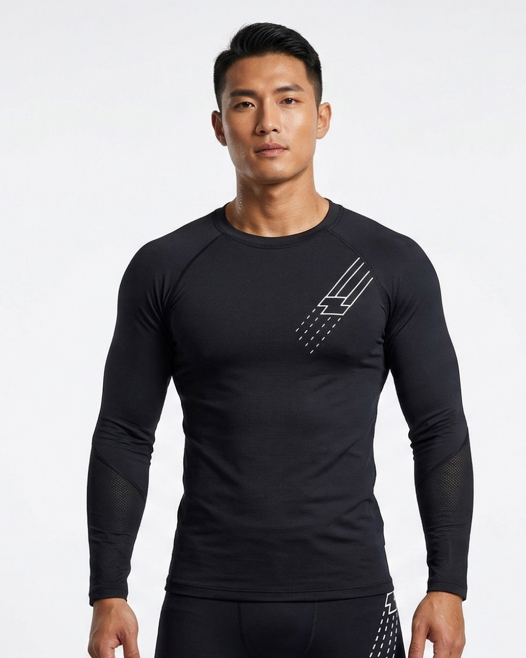 Full Sleeve Compression Tee — Men (WITH Kinetic-Lock™)
